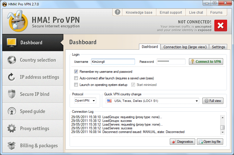 hma vpn not downloading torrent